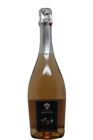 Spumante Brut Rosé 7794, San Vito. Toscana. Italien.