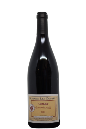 2022   Sablet, Goubert. Côtes du Rhone. Frankrig.