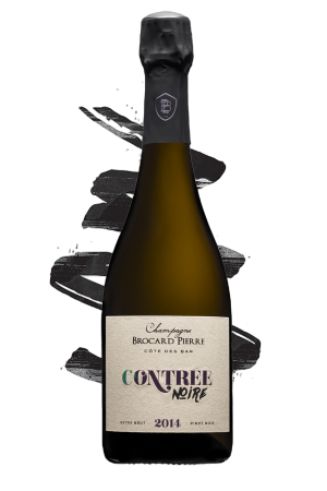 2015, Champagne Blanc de noirs, Domaine Brocard. Frankrig.