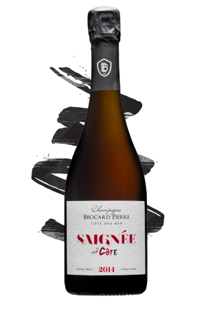 NV Champagne "Saignée de la côte". Domaine Brocard. Frankrig.