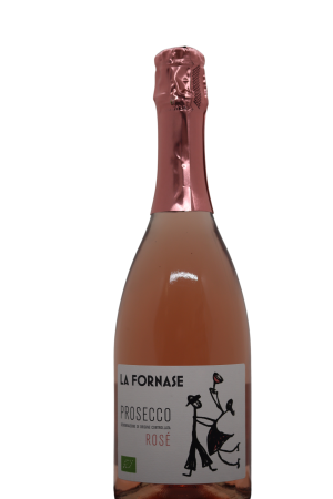 NV Prosecco Rosé, La Fornase. Veneto. Italien.